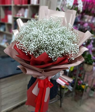 Букет цветов из: Гипсофила в Алешня
