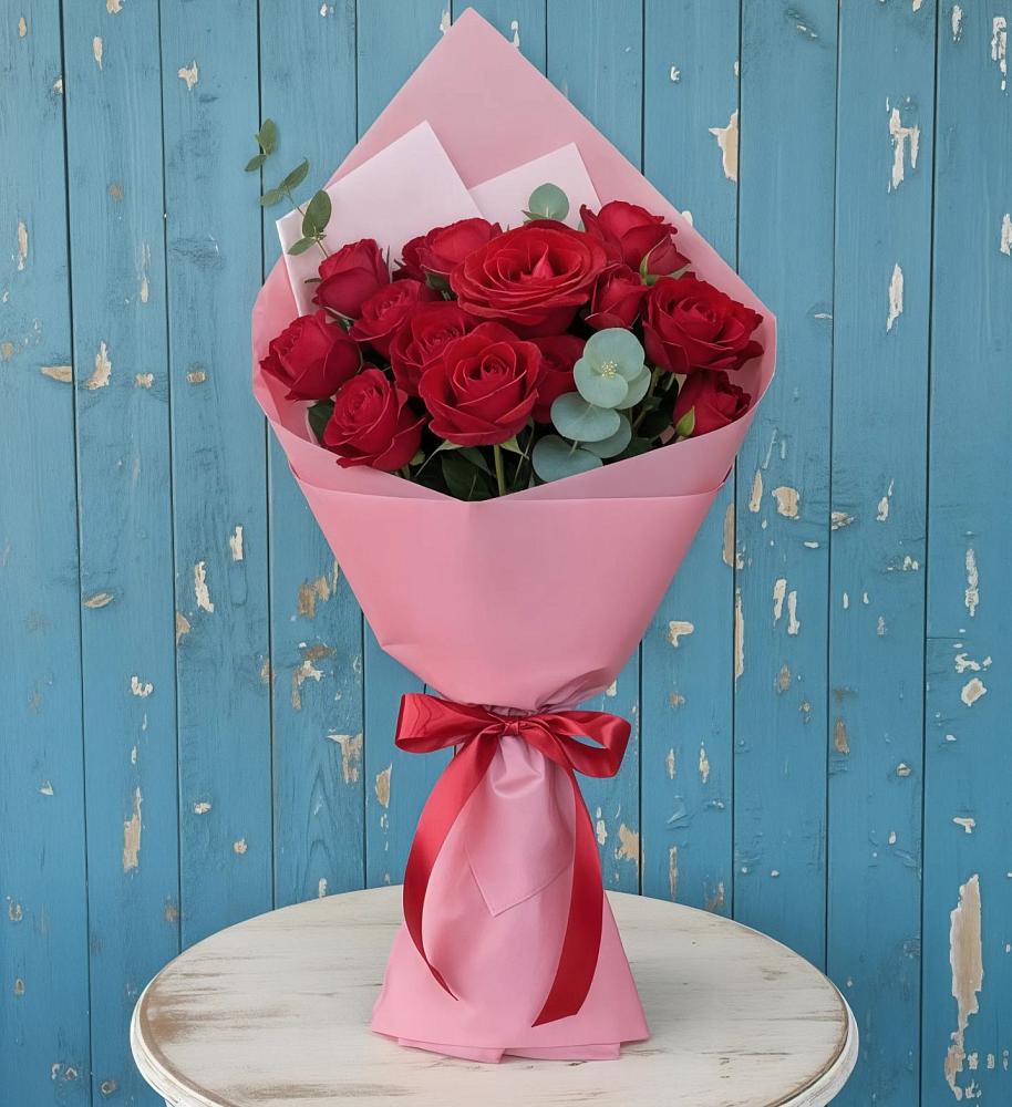 Букет цветов из: Розы в Алешня