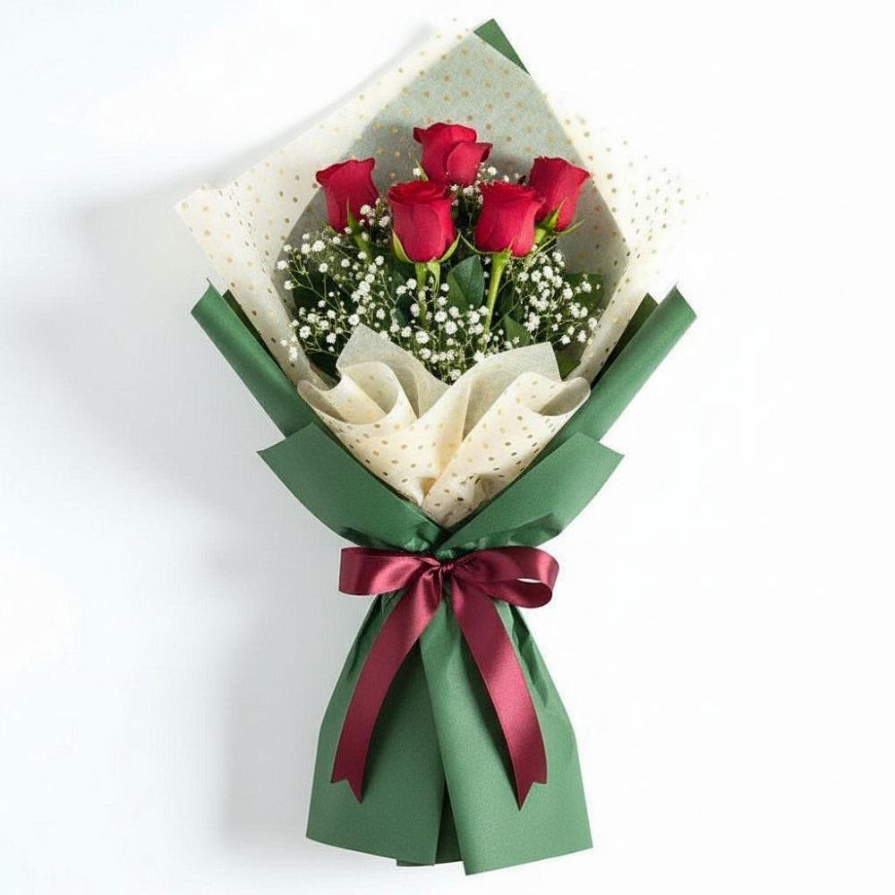 Букет цветов из: Розы в Алешня