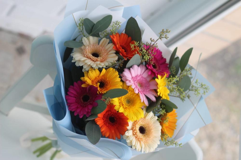 Букет цветов из: Герберы в Алешня