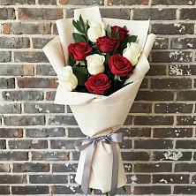 Букет цветов из:  Розы в Алешня