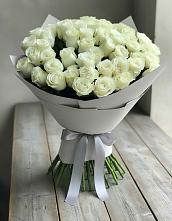 Букет 35 Белых роз в Алешня