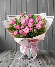 Букет Розовый кустик #REPLACE_PRED# Алешня