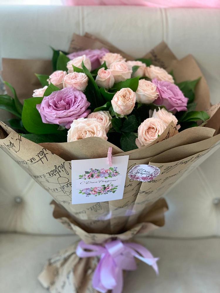 Букет цветов из: Розы в Алешня