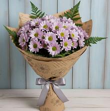 Букет цветов из:  Хризантемы #REPLACE_PRED# Алешня