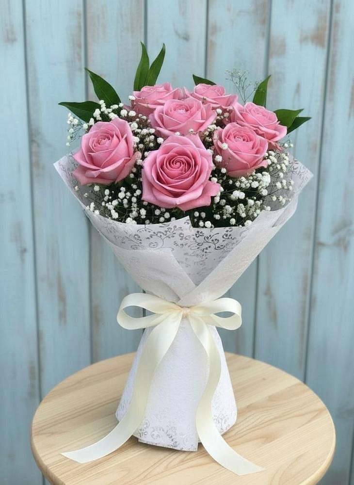 Букет цветов из: Розы в Алешня