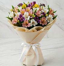 Букет цветов из:  Альстромерии #REPLACE_PRED# Алешня