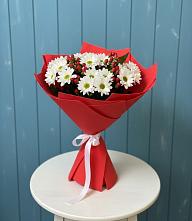 Букет цветов из:  Хризантемы #REPLACE_PRED# Алешня