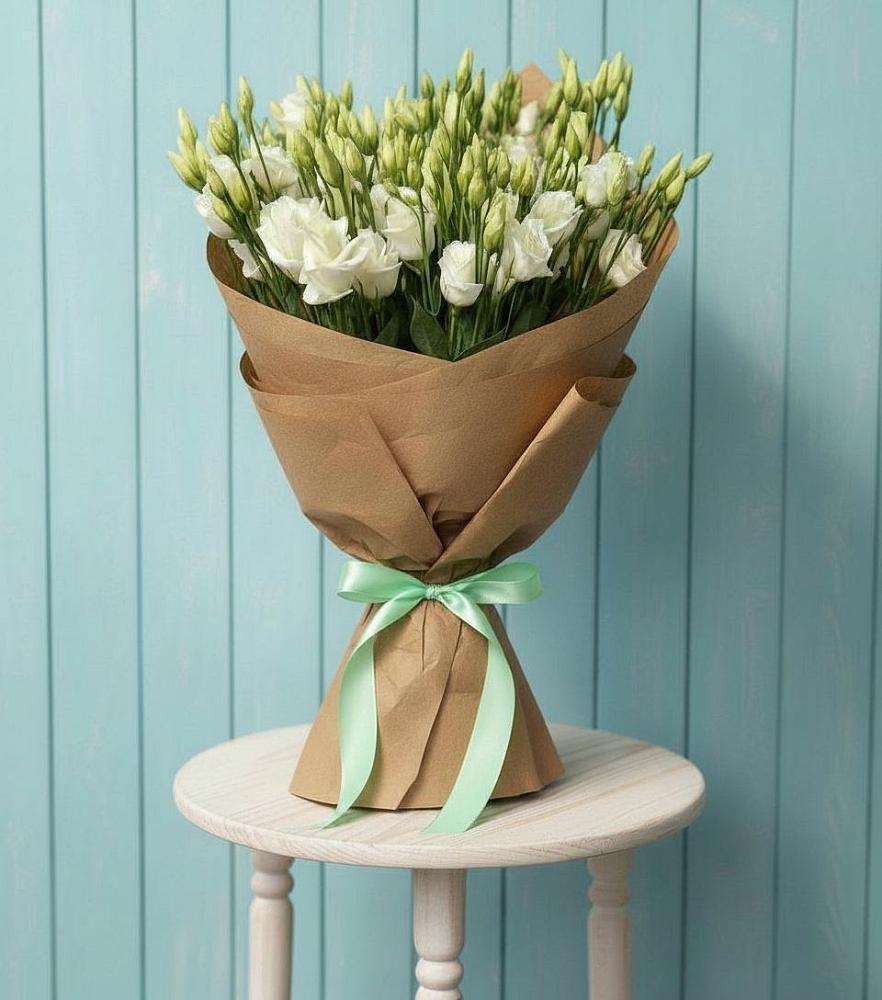 Букет цветов из: Лизиантусы в Алешня