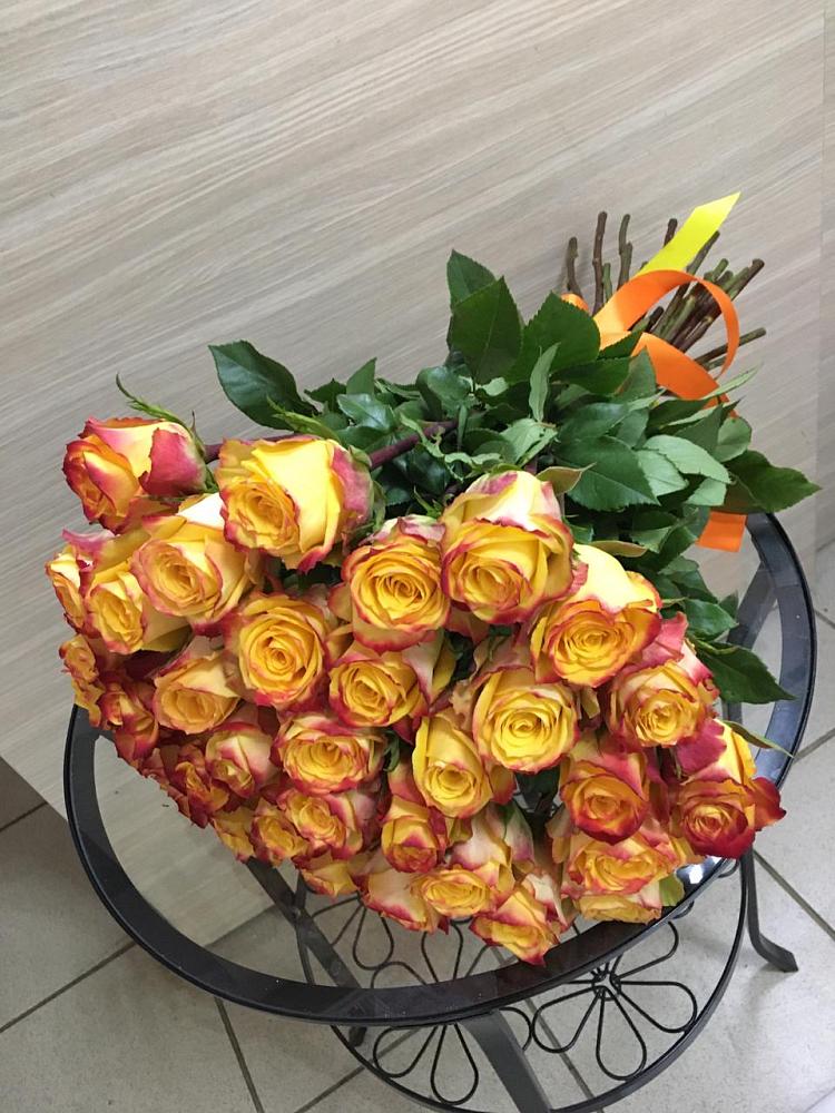 Букет Желтые розы в Алешня