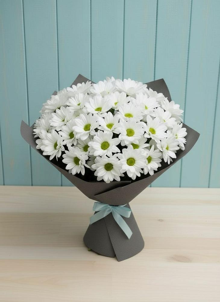 Букет цветов из: Хризантемы в Алешня