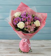 Букет цветов из:  Герберы в Алешня
