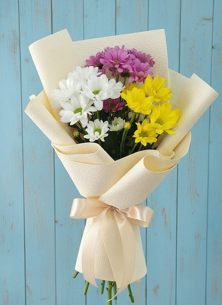 Букет цветов из: Хризантемы в Алешня