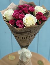 Букет цветов из:  Розы #REPLACE_PRED# Алешня