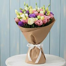 Букет цветов из:  Лизиантусы в Алешня