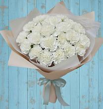 Букет цветов из:  Гвоздики в Алешня