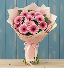 Букет цветов из:  Герберы #REPLACE_PRED# Алешня