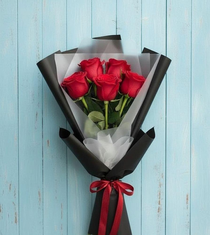 Букет цветов из: Розы в Алешня