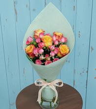 Букет цветов из:  Розы в Алешня