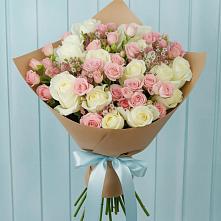 Букет цветов из:  Розы #REPLACE_PRED# Алешня